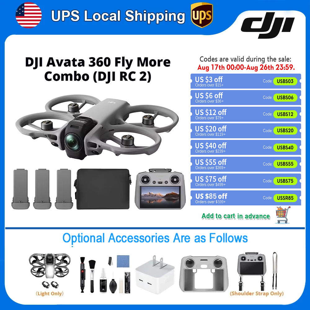 DJI Avata 360 Fly More Combo 4 – Drone Camera Vlog Bewertung und Preis