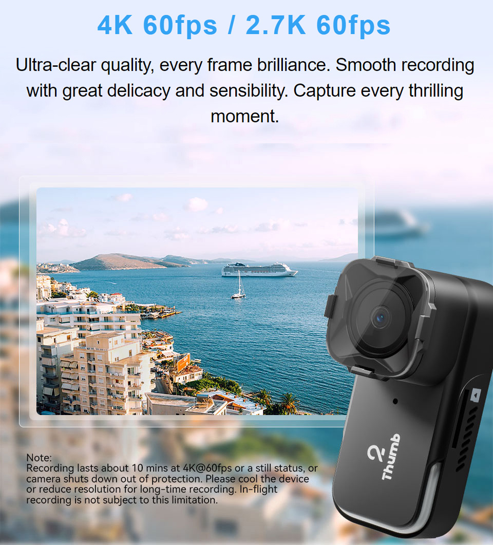 Neue Version RunCam Thumb 2 4K – Drone Camera 4K Bewertung und Preis